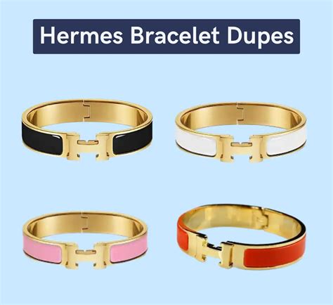 hermes enamel bracelet dupe|hermes clic clac bracelet dupe.